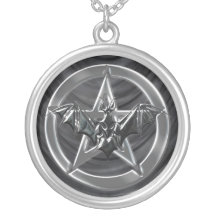Pentacle Bat Pendant