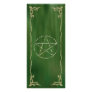 Pentacle in Green Rack Card Template
