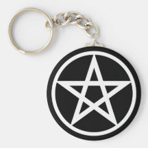 Pentacle Keychain