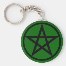 Pentacle Keychain