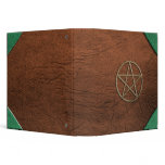 Pentacle Leather BOS 1.5 inch 3 Ring Binders