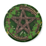 pentacle of earth refrigerator magnet