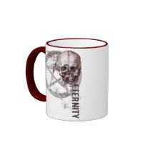 Pentacle Skull Mugs