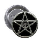 Pentacle Tree Of Life Button