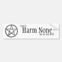 Pentacles Bumper Stickers