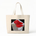 Pentagon Rose tote bags