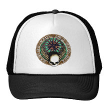 Pentagram jupe and petit pain skull casquette