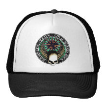 Pentagram jupe and petit pain skull casquettes de camionneur