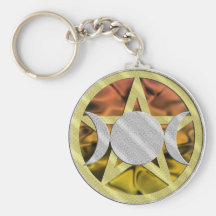 Pentagram Keychain