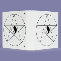 Pentagram Yin Yang binders