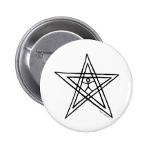 Pentaman Pinback Button