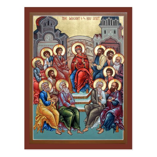 Pentecost Prayer Card Post Cards