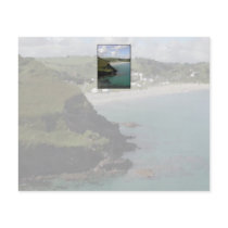 Pentewan. Cornwall. Scenic coastal view. Full Color Flyer