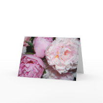 Peonies Card