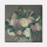 Peonies - Édouard Manet Magnet