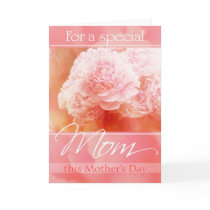 Peony Bouquet Mother's Day Card