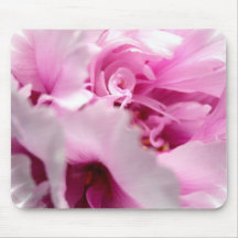 Peony Flowers Mouse Pad
