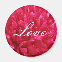 Peony Love Magnet