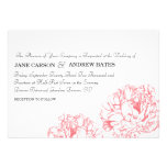 Peony Wedding Invitation