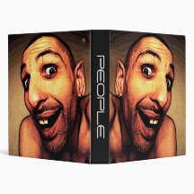 PEOPLE 3 RING BINDER