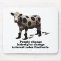 People change - Top secret cow mousepads