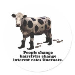 People change - Top secret cow stickers