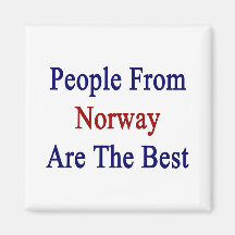 People From Norway Are The Best Fridge Magnet