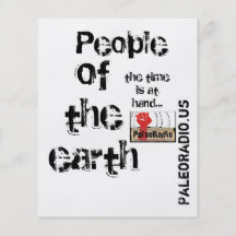 People of the earth... Flyer