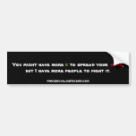 People Trump Money Bumper Sticker