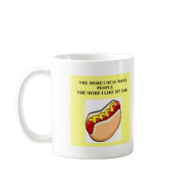 people vs hot dogs coffee mugs