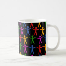 People Wallpaper Coffee Mugs