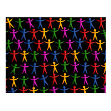 People Wallpaper Post Card