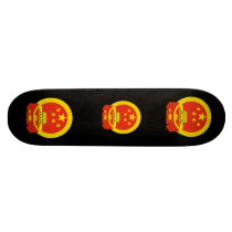 People's Republic of China Coat of Arms Skateboard