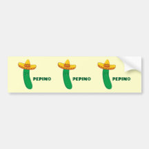 Pepino Bumper Sticker
