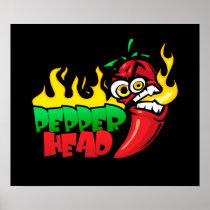 Pepper Head $24.95 Vector Art Wall