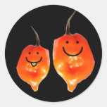 Pepper Pals Round Stickers