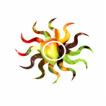 Pepper pile sun cutout shape 1 photo sculpture