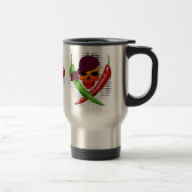 Pepper Pirate $23.95 Stainless Steel Travel Mug