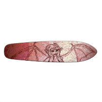 PEPPERMINT BATTY SKATE BOARD DECK