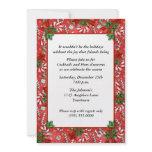 Peppermint Candy Holiday Party Invitation
