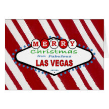 Peppermint Merry Christmas from Las VegasCard