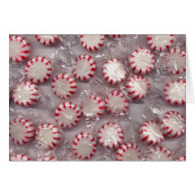 Peppermints Greeting Cards