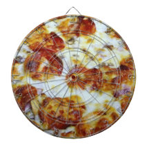 pepperoni pizza dart board