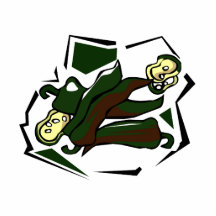 Peppers grn abstract square graphic acrylic cut out