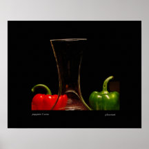 Peppers & Wine print