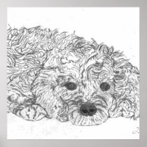 Peppy Best Friend Wall Decor Print