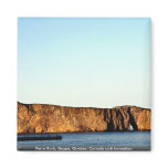 Perce Rock, Gaspe, Quebec, Canada rock formation Magnet