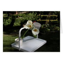 Perch Sympathy Card