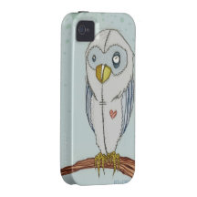 Perched Owl // iphone case // Ash Lethal Vibe iPhone 4 Case