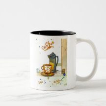 Percolatin' Some Coffee - cricketdiane coffee mugs